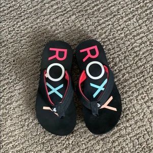 Girls Roxy Flip Flops